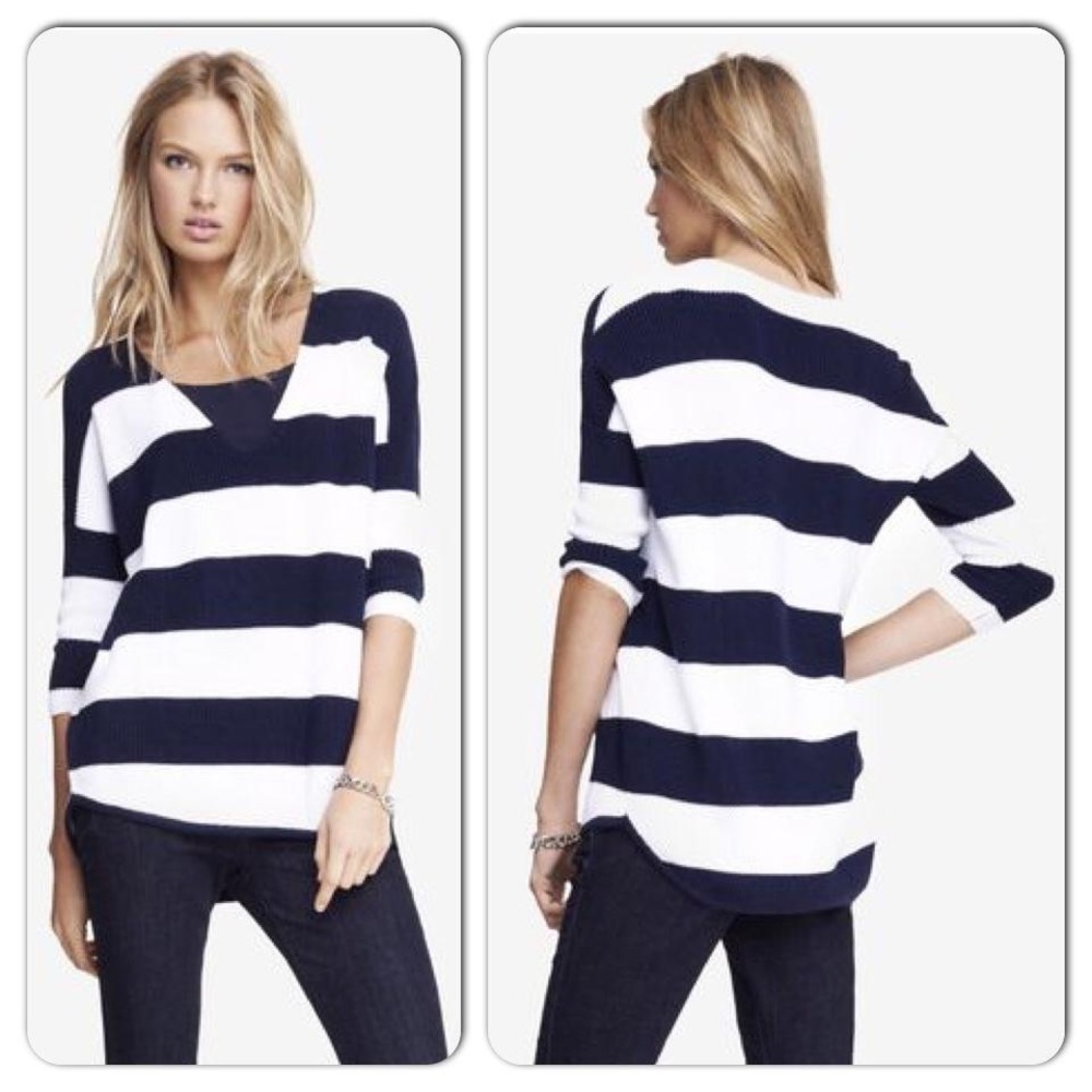 E X P R E S S : Classic “London” Striped Sweater